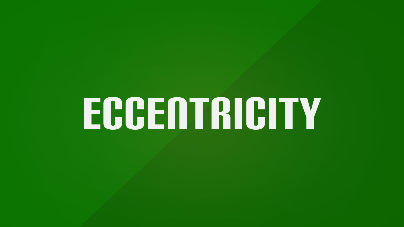 Eccentricity in Football