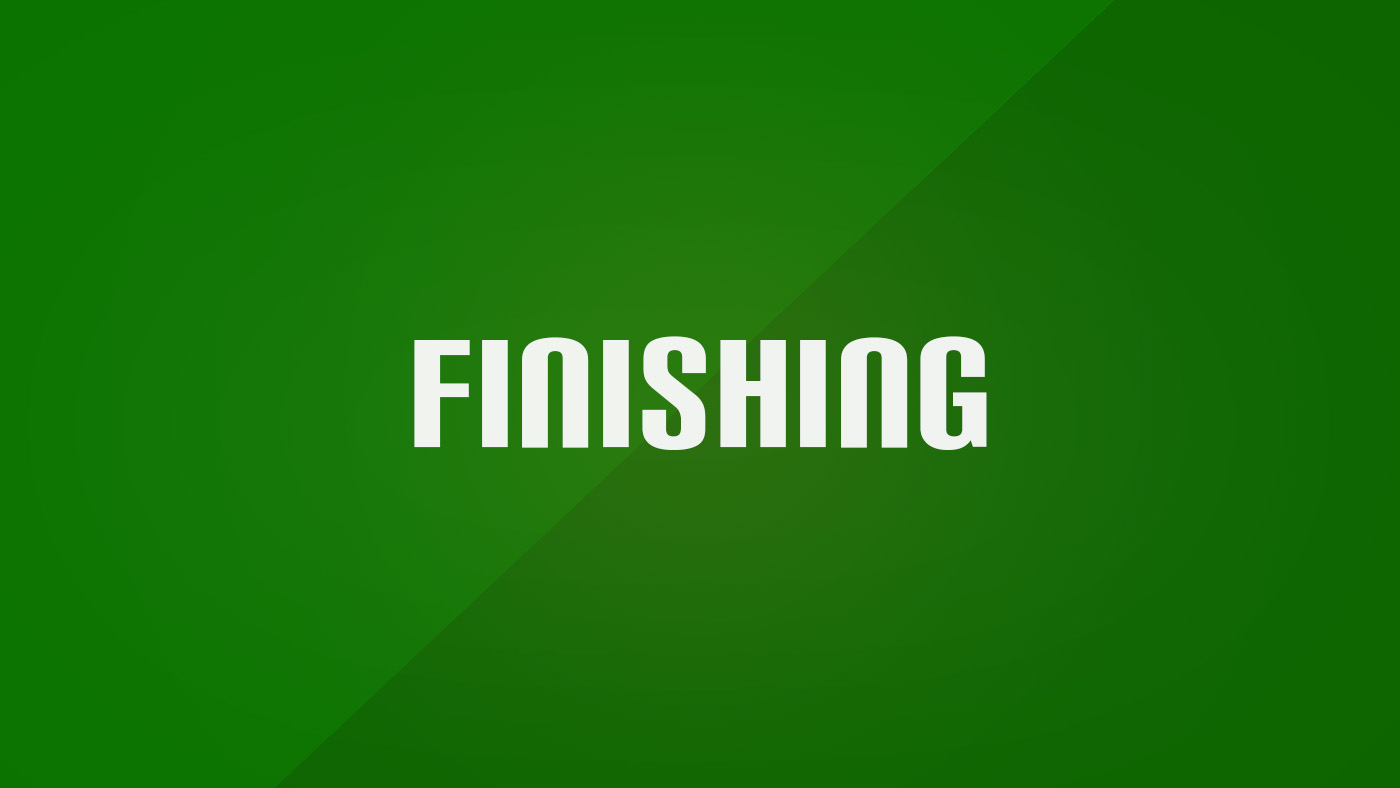 Finishing in Football