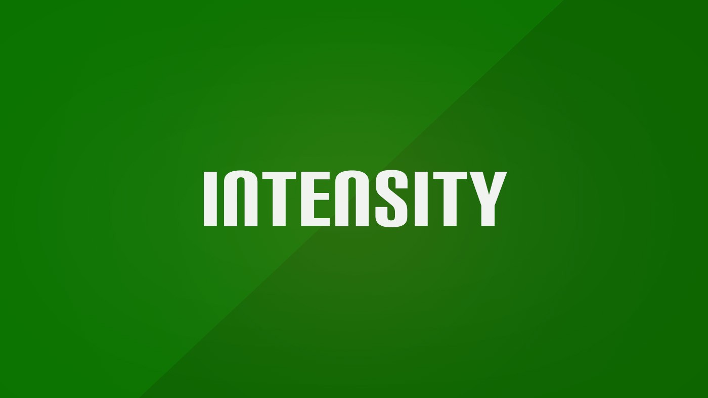 Intensity in Football