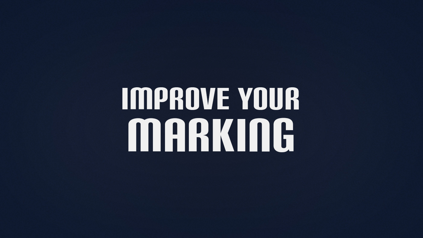How to Improve Marking