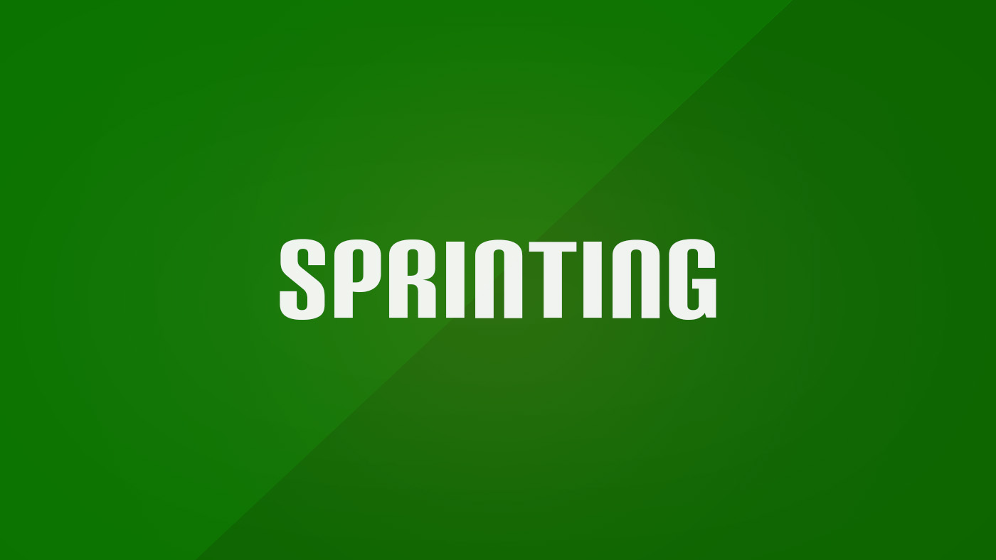 Sprinting in Football